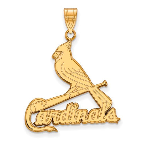 10ky MLB  St. Louis Cardinals XL Logo Pendant