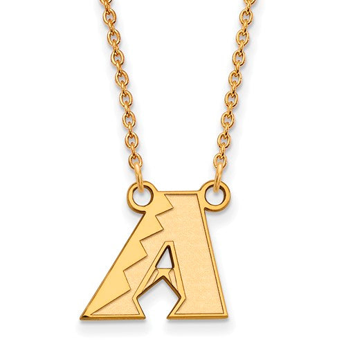 10ky MLB  Arizona Diamondbacks Sm Pendant w/Necklace