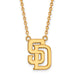 10ky MLB  San Diego Padres Large Pendant w/Necklace