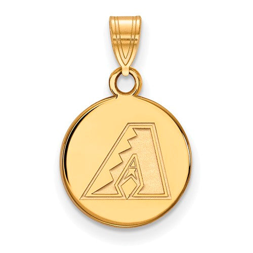 10ky MLB  Arizona Diamondbacks Small Disc Pendant