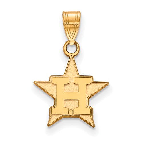 10ky MLB  Houston Astros Small Alternate Logo Pendant