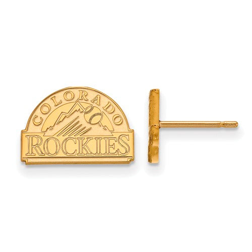 10ky MLB  Colorado Rockies XS Alternate Logo Post Earrings