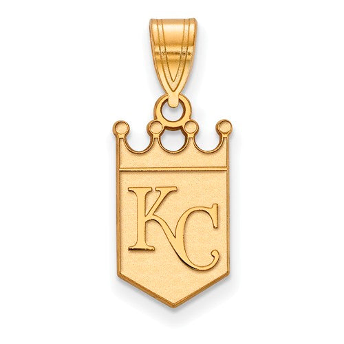 10ky MLB  Kansas City Royals Medium Logo Pendant