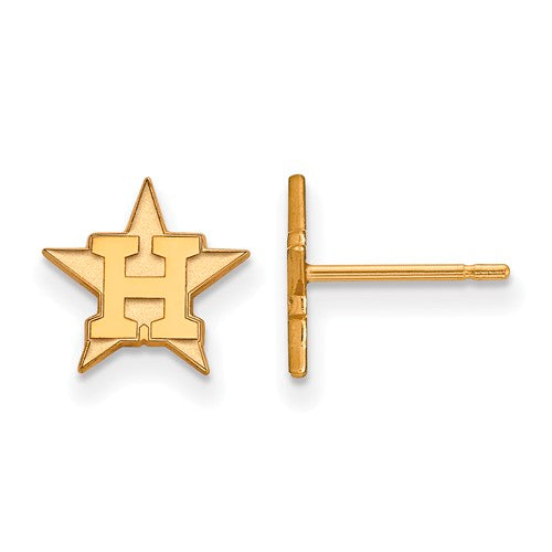 10ky MLB  Houston Astros XS Alternate Logo Post Earrings