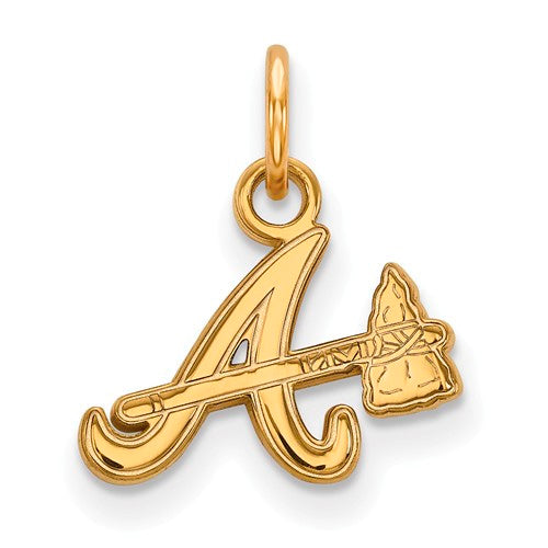 10ky MLB  Atlanta Braves XS A w/tomahawk Pendant