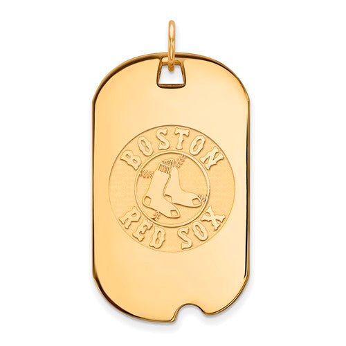 10ky MLB  Boston Red Sox Large Dog Tag