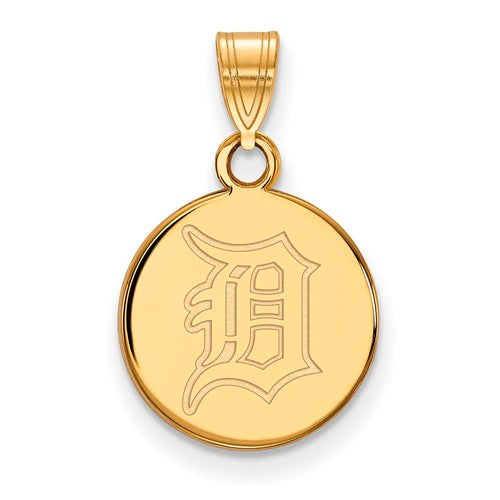 10ky MLB  Detroit Tigers Small Disc Pendant