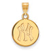 10ky MLB  New York Yankees Small NY Disc Pendant