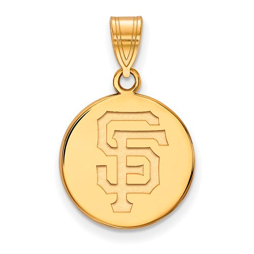 10ky MLB  San Francisco Giants Medium Disc Pendant