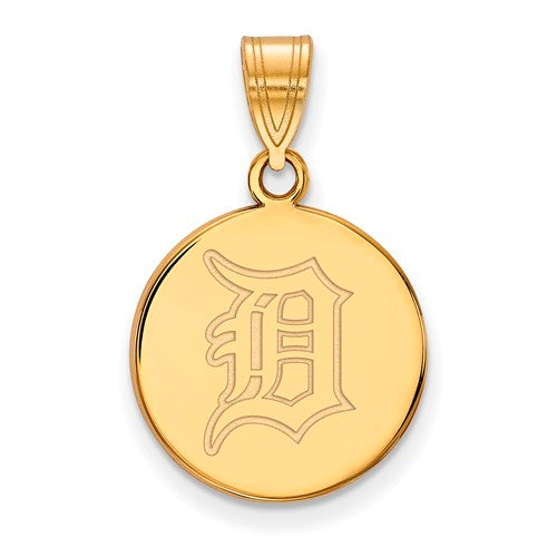 10ky MLB  Detroit Tigers Medium Disc Pendant