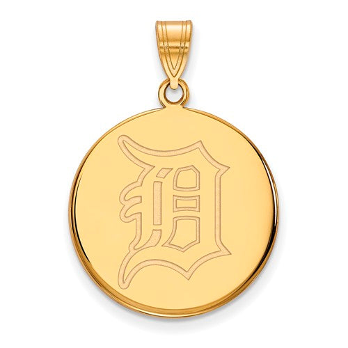 10ky MLB  Detroit Tigers Large Disc Pendant