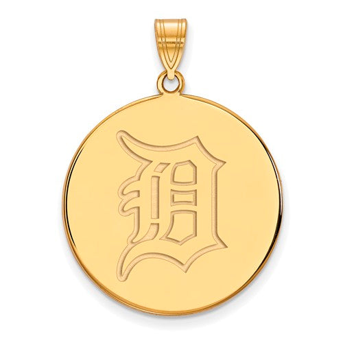 10ky MLB  Detroit Tigers XL Disc Pendant