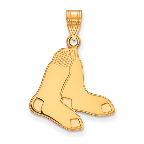 10ky MLB  Boston Red Sox Large Logo Pendant