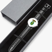 Watch Case with Special Forces Airborne Ultra Thin Watch (Black Strap)