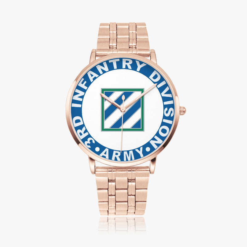 3rd Infantry Division Goldtone Watch