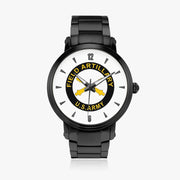 Field Artillery-46mm Automatic Steel Strap Black Watch
