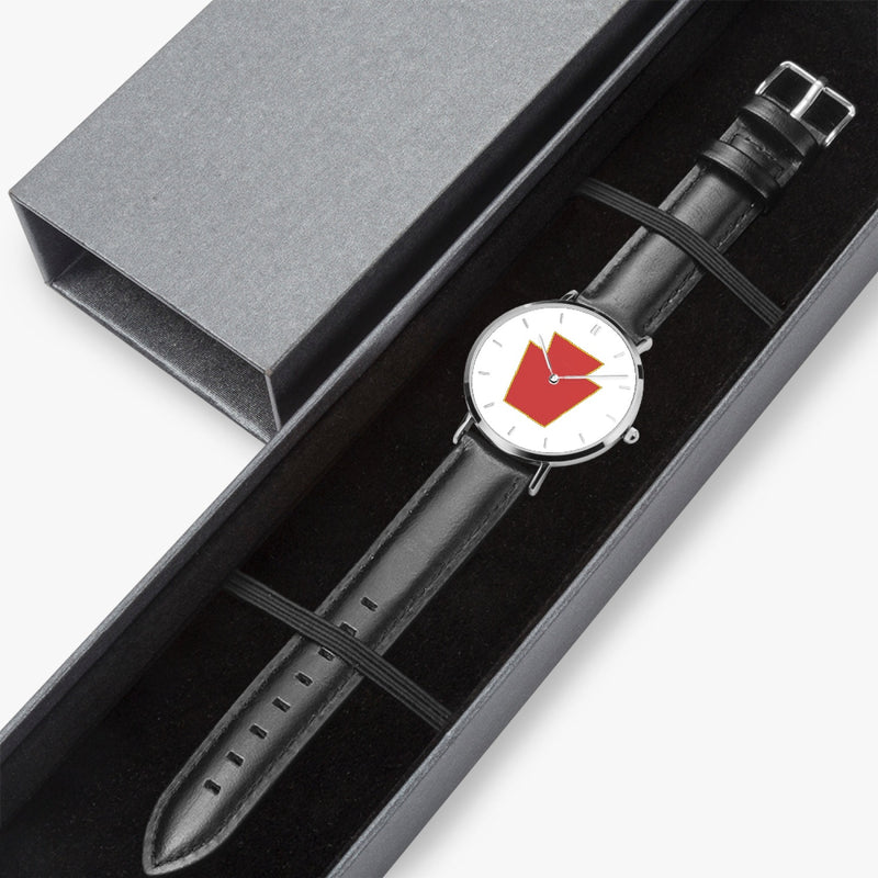 Watch Case with 28th Infantry Division Ultra Thin Watch (Black Strap)