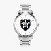 2nd Infantry Division-46mm Automatic Steel Strap Silver Watch