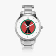 7th Infantry Division-46mm Automatic Steel Strap Silver Watch