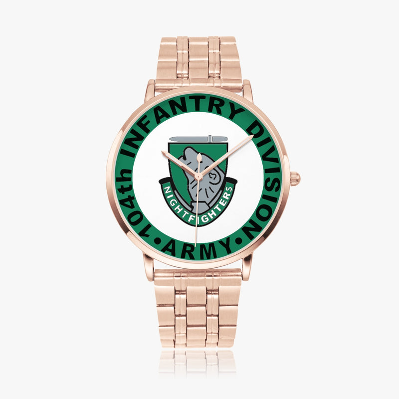 104th Infantry Division Goldtone Watch