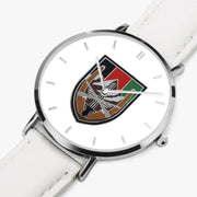 Perspective View - US Forces Afghanistan Ultra Thin Watch (White Strap)