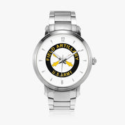 Field Artillery-46mm Automatic Steel Strap Silver Watch