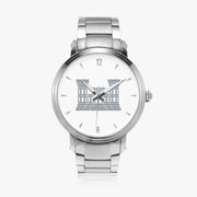 Combat Engineer-46mm Automatic Steel Strap Silver Watch