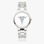 Hospital Corpsman-Silver Stainless Steel Silver Quartz Watch