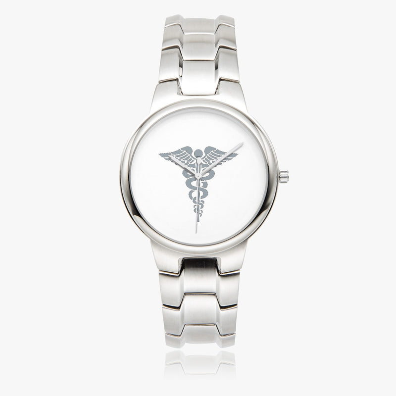 Hospital Corpsman-Silver Stainless Steel Silver Quartz Watch