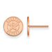 SS Rose Gold-plated MLB Houston Astros Small Post Earrin