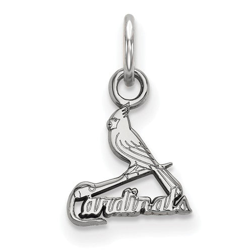 14kw MLB  St. Louis Cardinals XS Logo Pendant