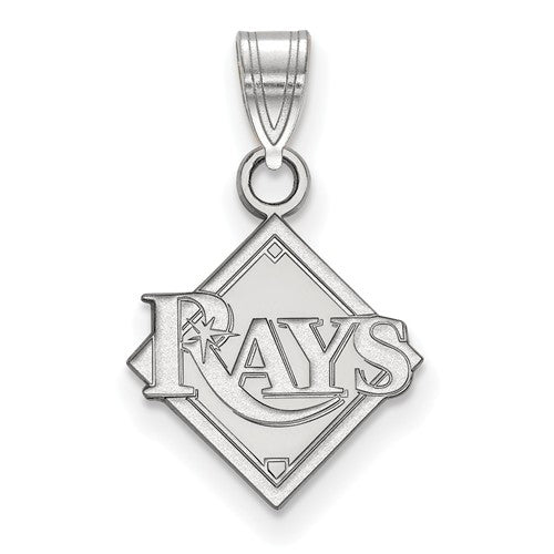 14kw MLB  Tampa Bay Rays Small Old Logo Pendant