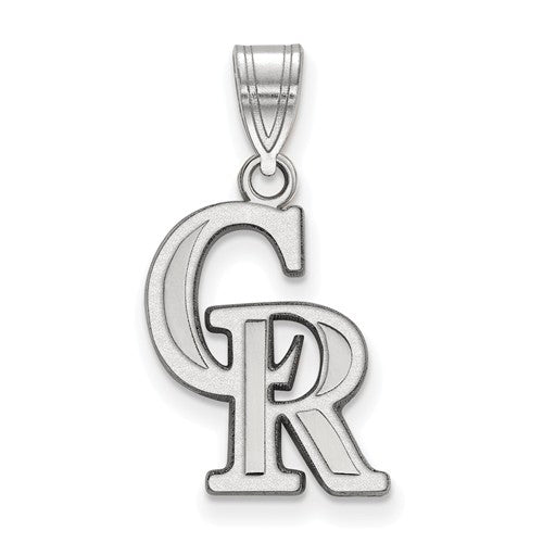 14kw MLB  Colorado Rockies Medium Pendant