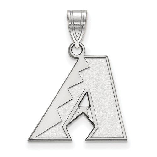 14kw MLB  Arizona Diamondbacks Medium Pendant