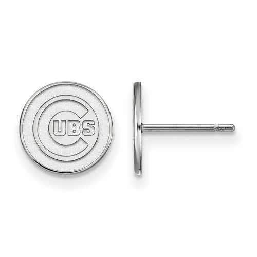 14kw MLB  Chicago Cubs XS Post Earrings