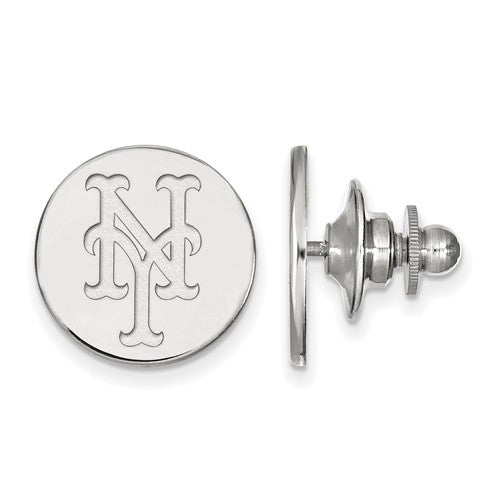 14kw MLB  New York Mets Cap Logo Lapel Pin