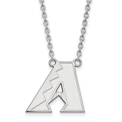 14kw MLB  Arizona Diamondbacks Large Pendant w/Necklace