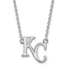14kw MLB  Kansas City Royals Large Pendant w/Necklace