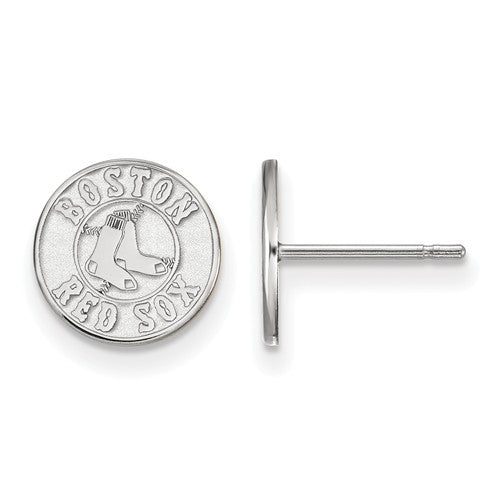 14kw MLB  Boston Red Sox XS Post Earrings