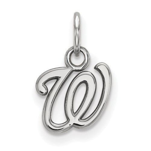 14kw MLB  Washington Nationals XS Cap Logo Pendant