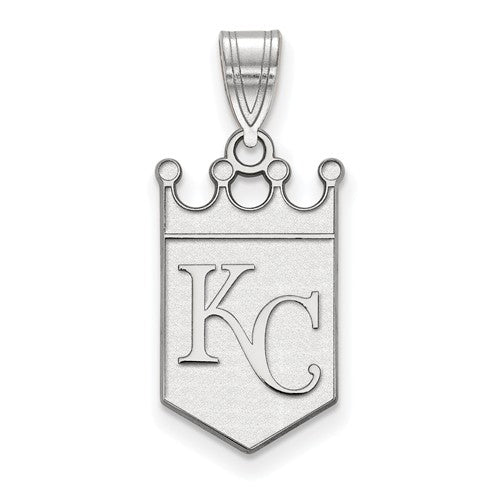14kw MLB  Kansas City Royals Large Logo Pendant