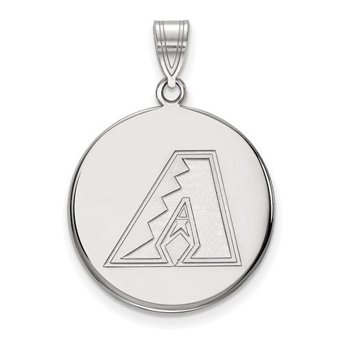 14kw MLB  Arizona Diamondbacks Large Disc Pendant
