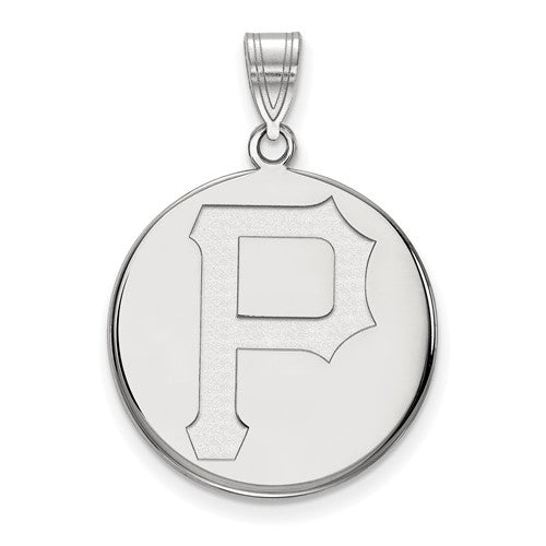 14kw MLB  Pittsburgh Pirates Large Disc Pendant