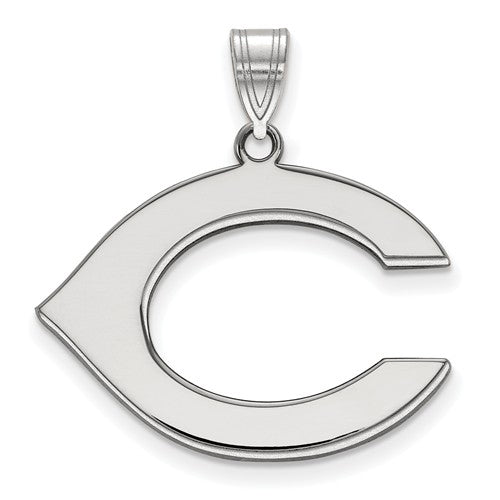 14kw MLB  Cincinnati Reds Large C Pendant