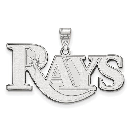 14kw MLB  Tampa Bay Rays Large Logo Pendant