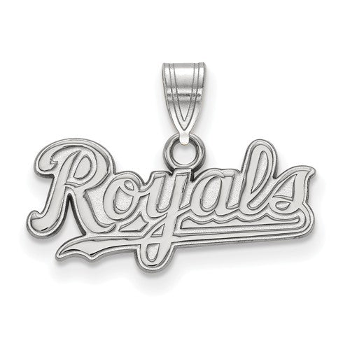 14kw MLB  Kansas City Royals Small "Royals" Pendant
