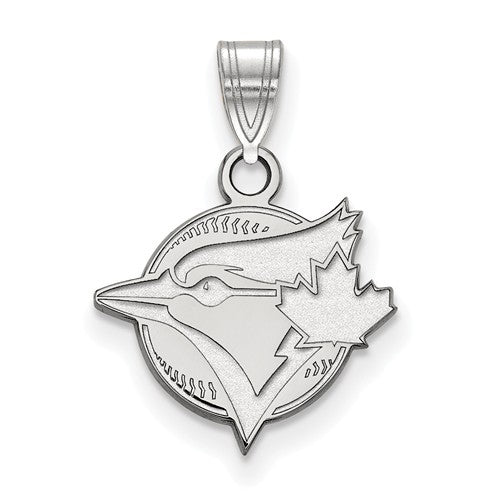 14kw MLB  Toronto Blue Jays Small Baseball Logo Pendant