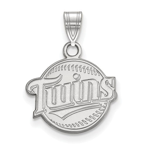 14kw MLB  Minnesota Twins Small Alternate Logo Pendant