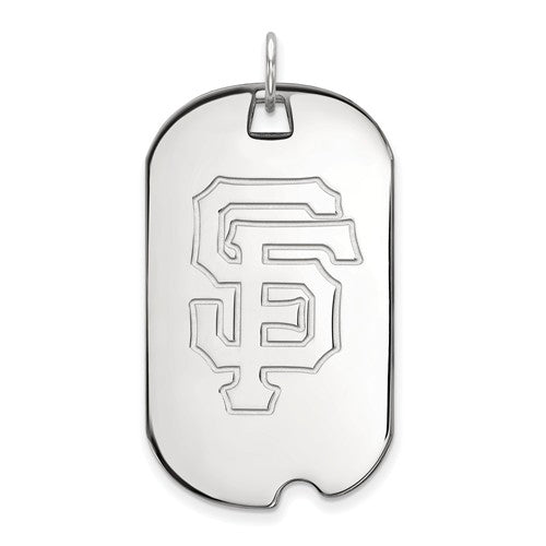 14kw MLB  San Francisco Giants Large Dog Tag