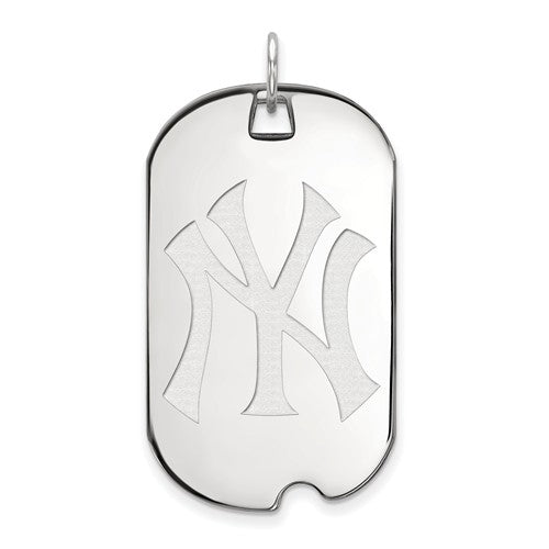 14kw MLB  New York Yankees Large NY Dog Tag